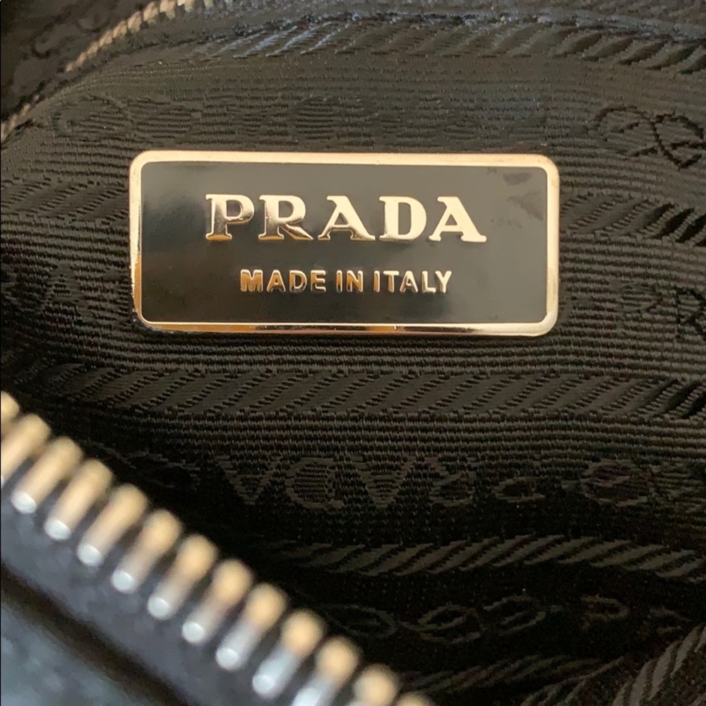 Authentic Prada black Tessuto nylon crossbody bag - Picture 9 of 11
